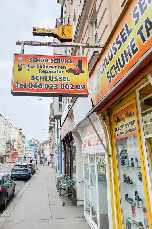 Schuh-Service und Schlüssel Dienst Tel. Nr. +43 660 2300209
